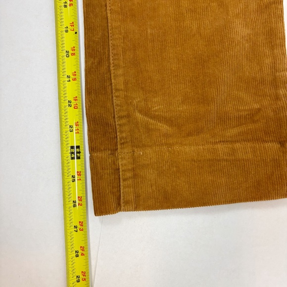 Show Me Your MuMu Cropped Everhart Jumpsuit in Camel Corduroy Size S - Picture 13 of 13